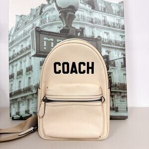Coach CP127 Charter Pack With Coach Graphic IN CHALK MULTI